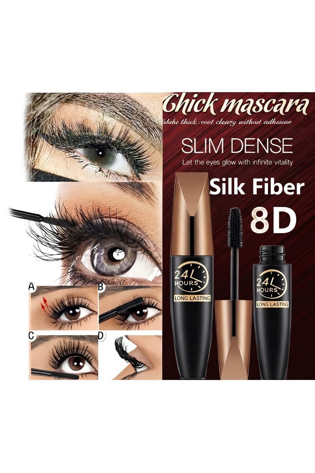 Mascara 8D Fiber Lash - Waterproof