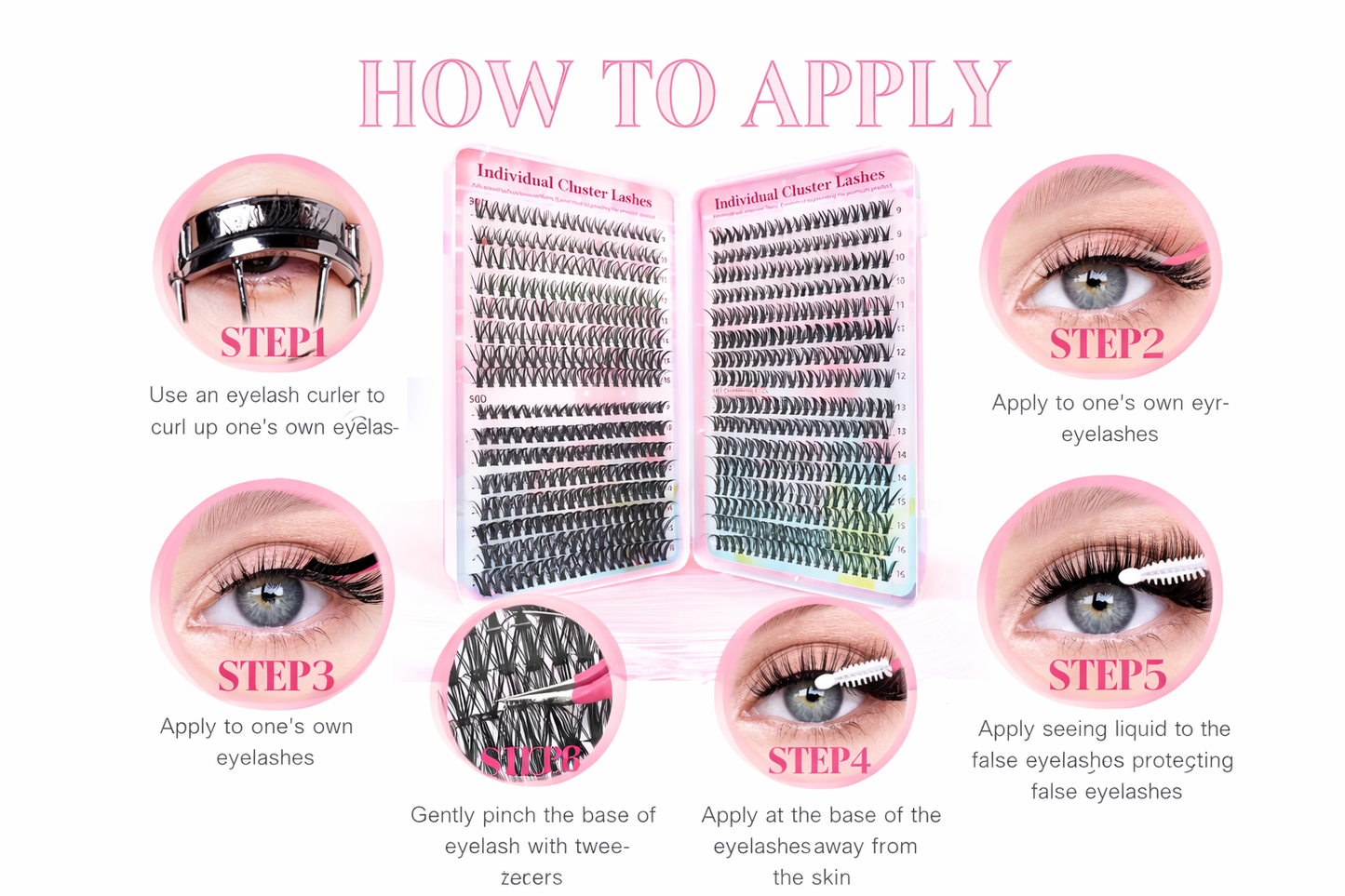 Eye Lash Kit - 200pcs 30D Set