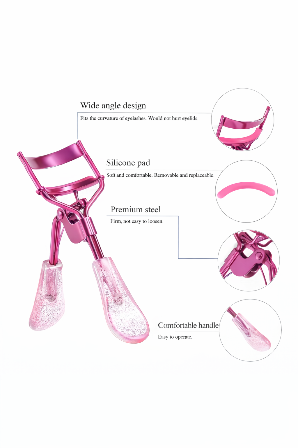 Stylish Eyelash Curler Set
