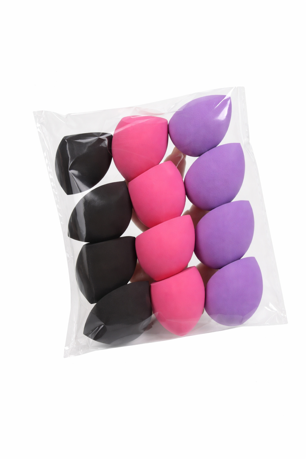 Sponges 12pcs Assorted Colours & Shapes