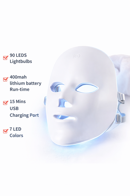 Beauty Mask with LED Lighting