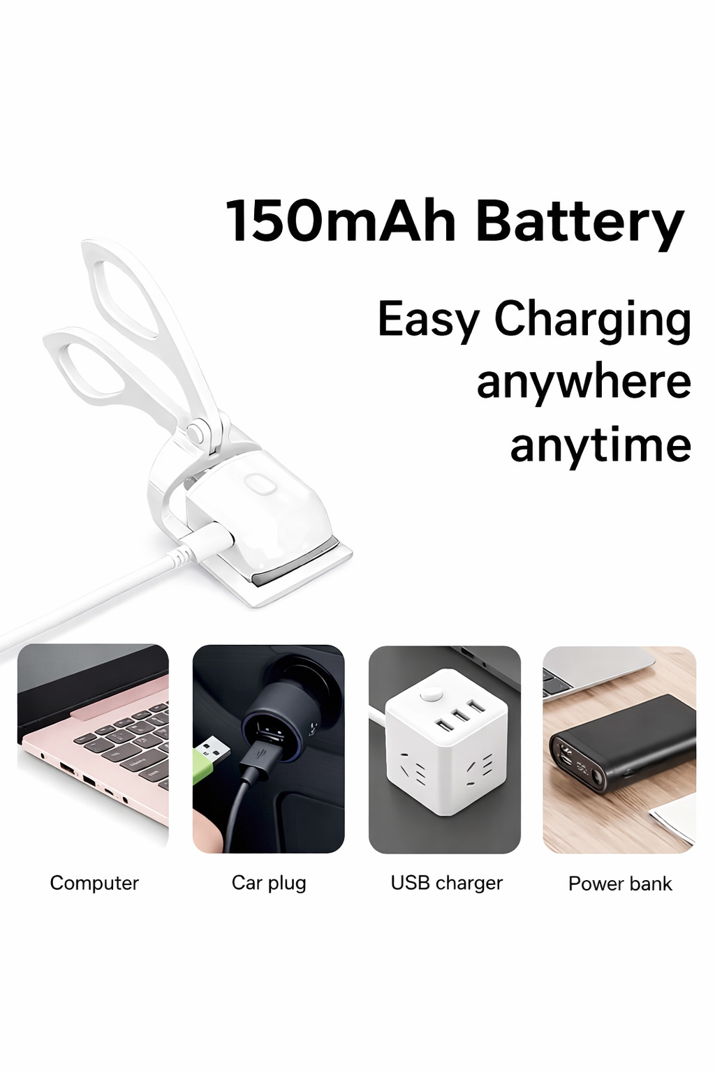 Electric Eye Lash Curler - Rechargeable
