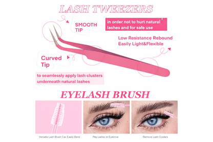 Eye Lash Kit - 200pcs 30D Set