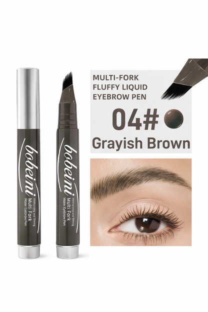 Eyebrow Pencil with Multi Branch Bush Head Design