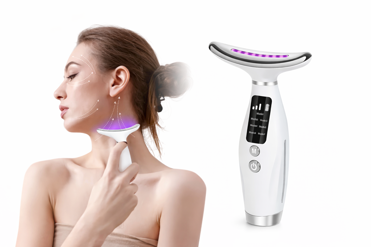 Neck and Face Massager - Rechargeable