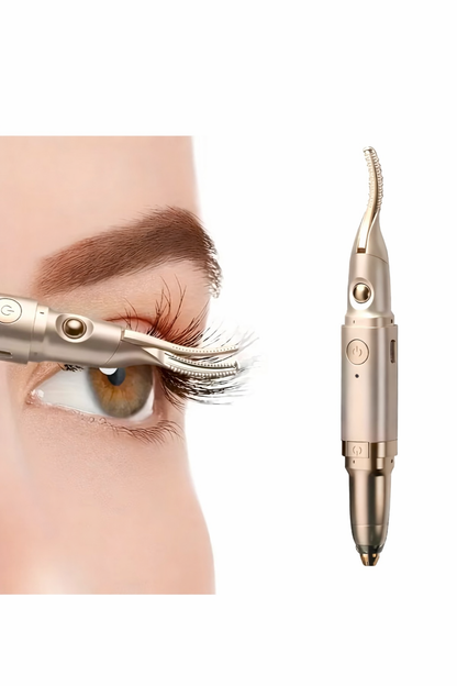 Heated Eyelash Curler & Brow Trimmer